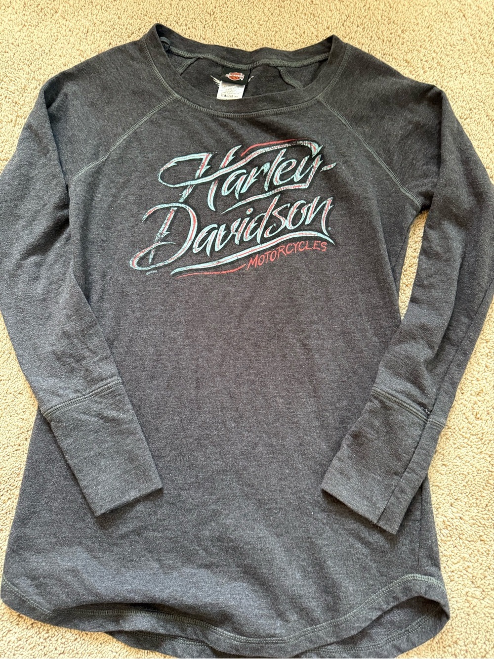 Harley Davidson Long Sleeve Top S